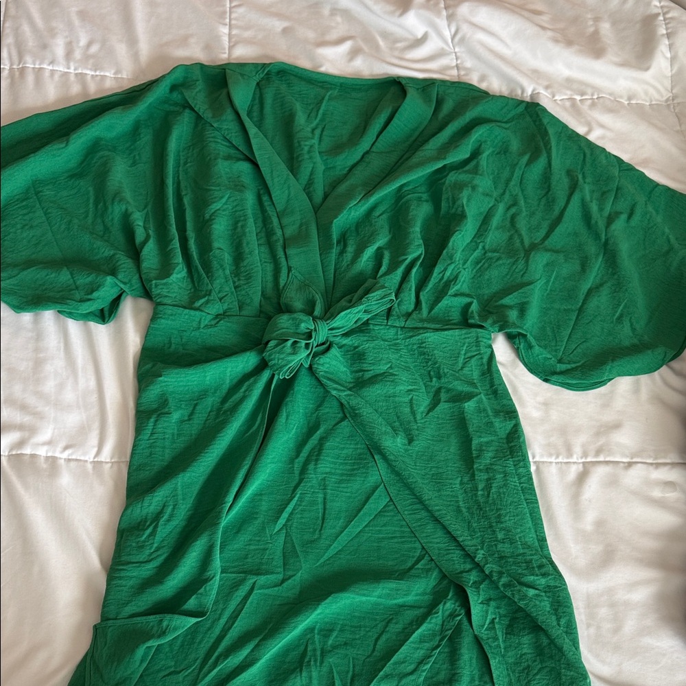 Cupshe Vibrant Green Dress